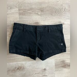 Hurley Women’s Black Shorts Size 13 Surf Skate Booty Shorts